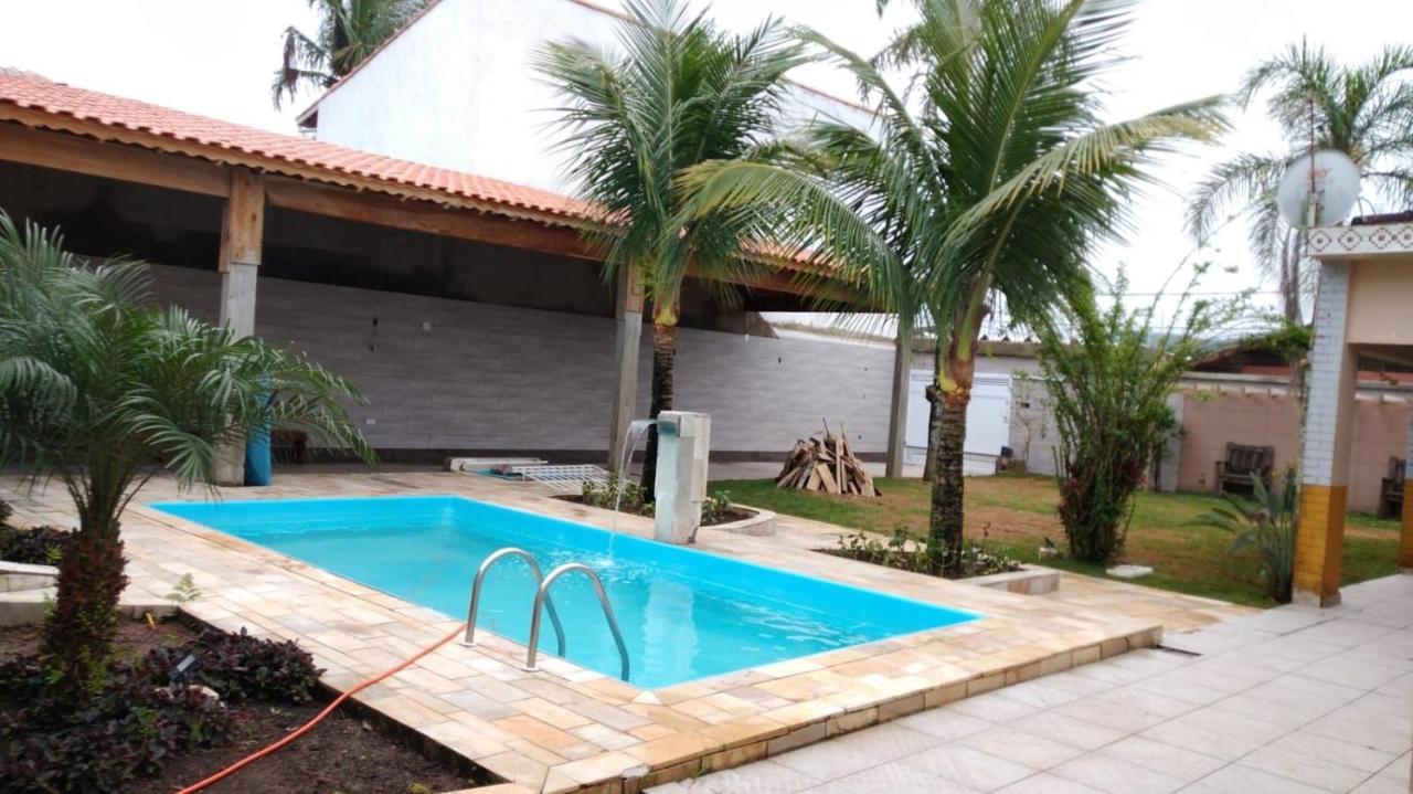 Piscina 6 Quarto 300M Praia Jardim Churrasqueira 16 Pessoas Garagem 3 Carros Monitoramento 24 Horas Mesa De Sinuca Itanhaém Exteriér fotografie